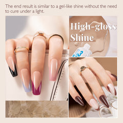 Beetles Gel Polish Dip Powder Liquide Set – Finition longue durée et éclat sans lampe UV.