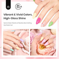 Beetles Dip Powder Nail Kit: palette nude et pastel pour des looks subtils.