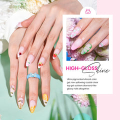 Effets paillettes Beetles: fini brillant et scintillant sur les ongles.