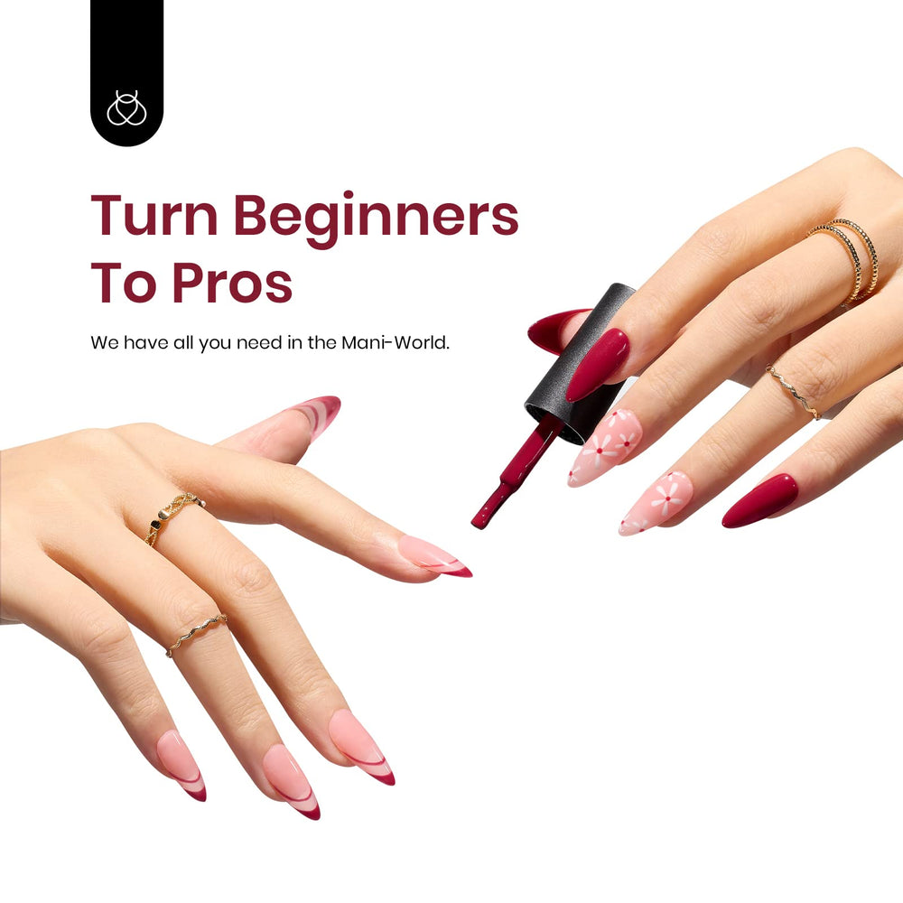 Emballage Beetles: vernis gel rouge prêt à l'emploi