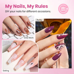 Beetles Gel Polish embouts 16 tailles 00-14, ajustement personnalisé et confort.
