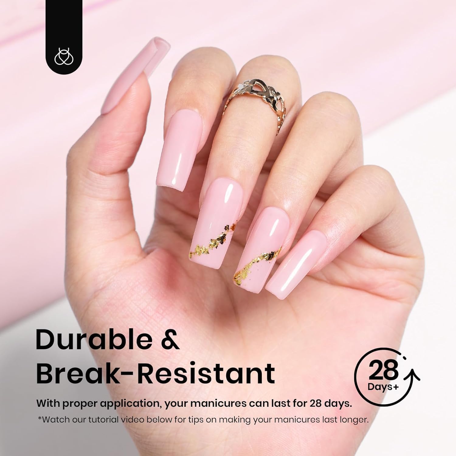 Beetles embouts ongles acryliques carre usage à domicile rapide