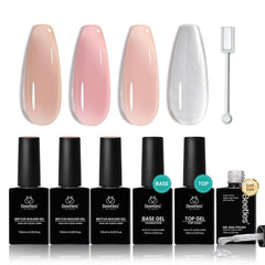 Beetles Gel Polish: ensemble gel constructeur pour des extensions durables.