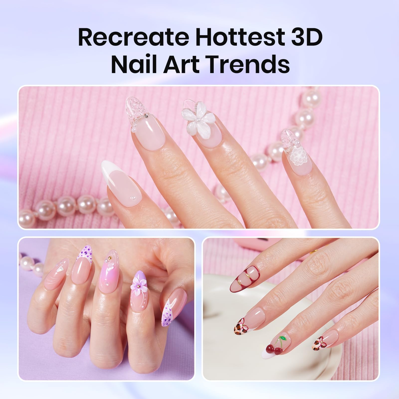 Beetles Gel Polish – Ensemble pinceaux silicone, facile à nettoyer.