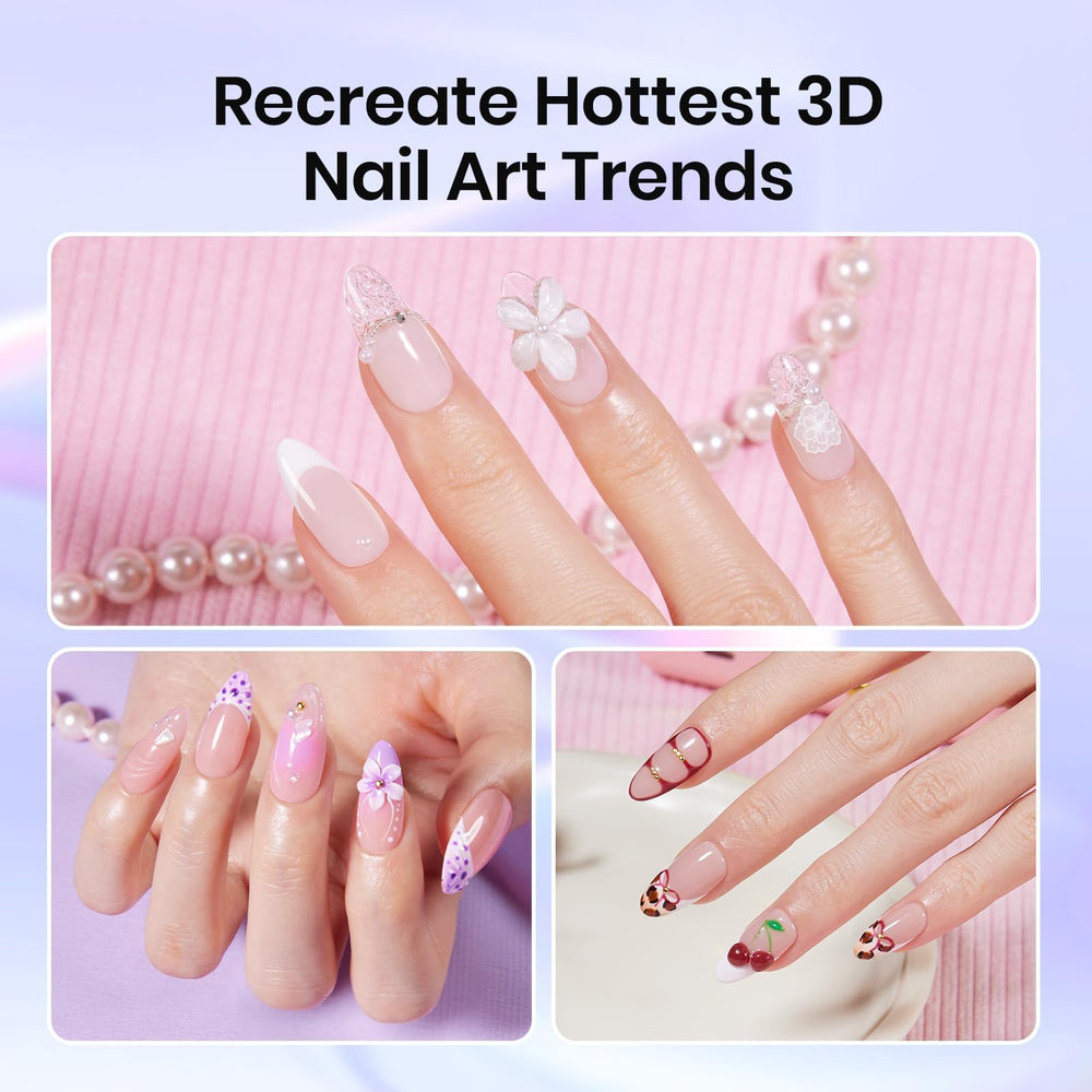 Beetles Gel Polish – Ensemble pinceaux silicone, facile à nettoyer.