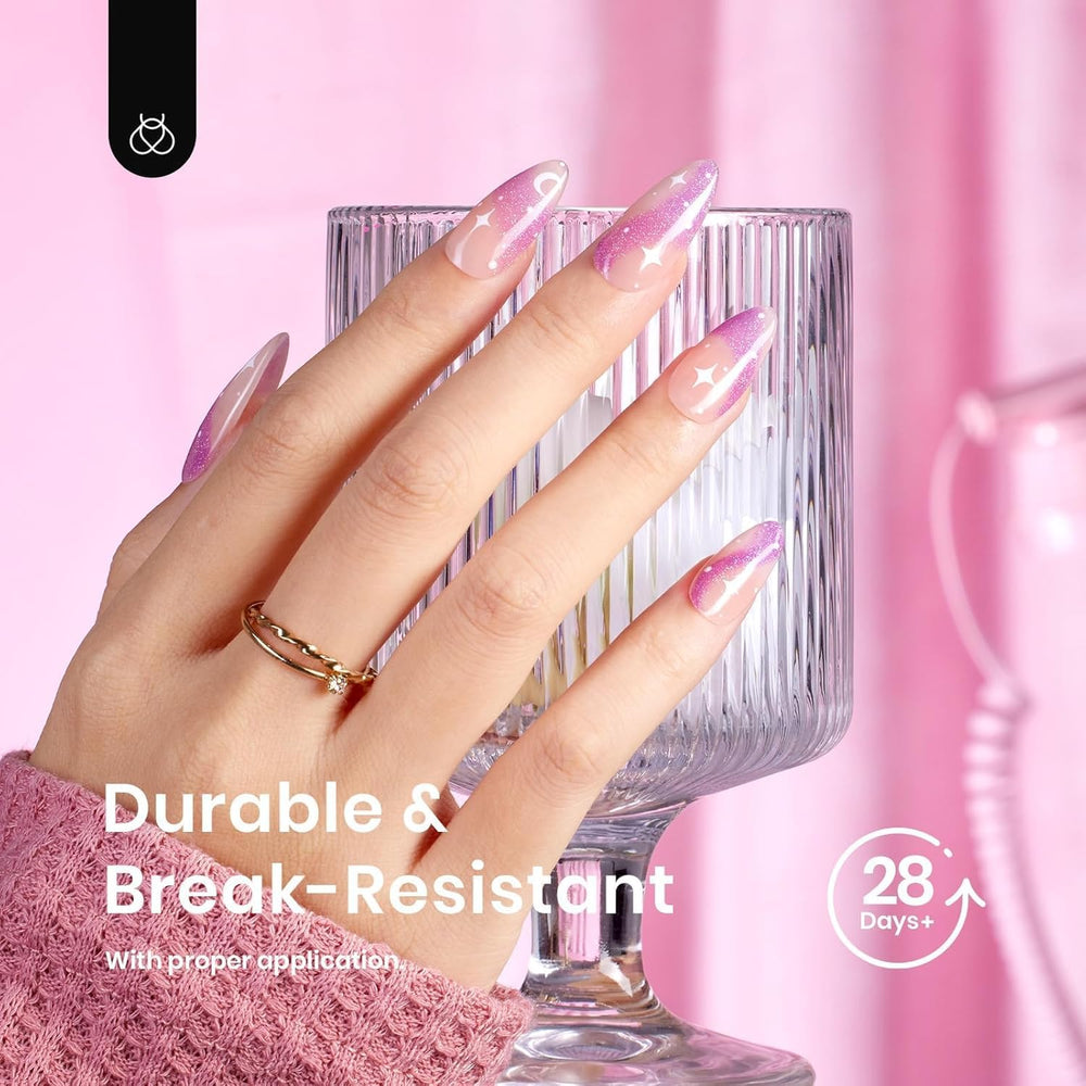 Beetles extensions d’ongles gel, emballage pratique de 504 pièces.