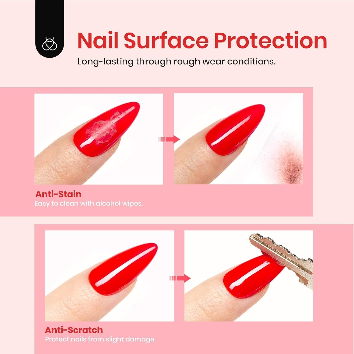 Beetles Extra Glossy Top Coat sans essuyage pour brillance immédiate.