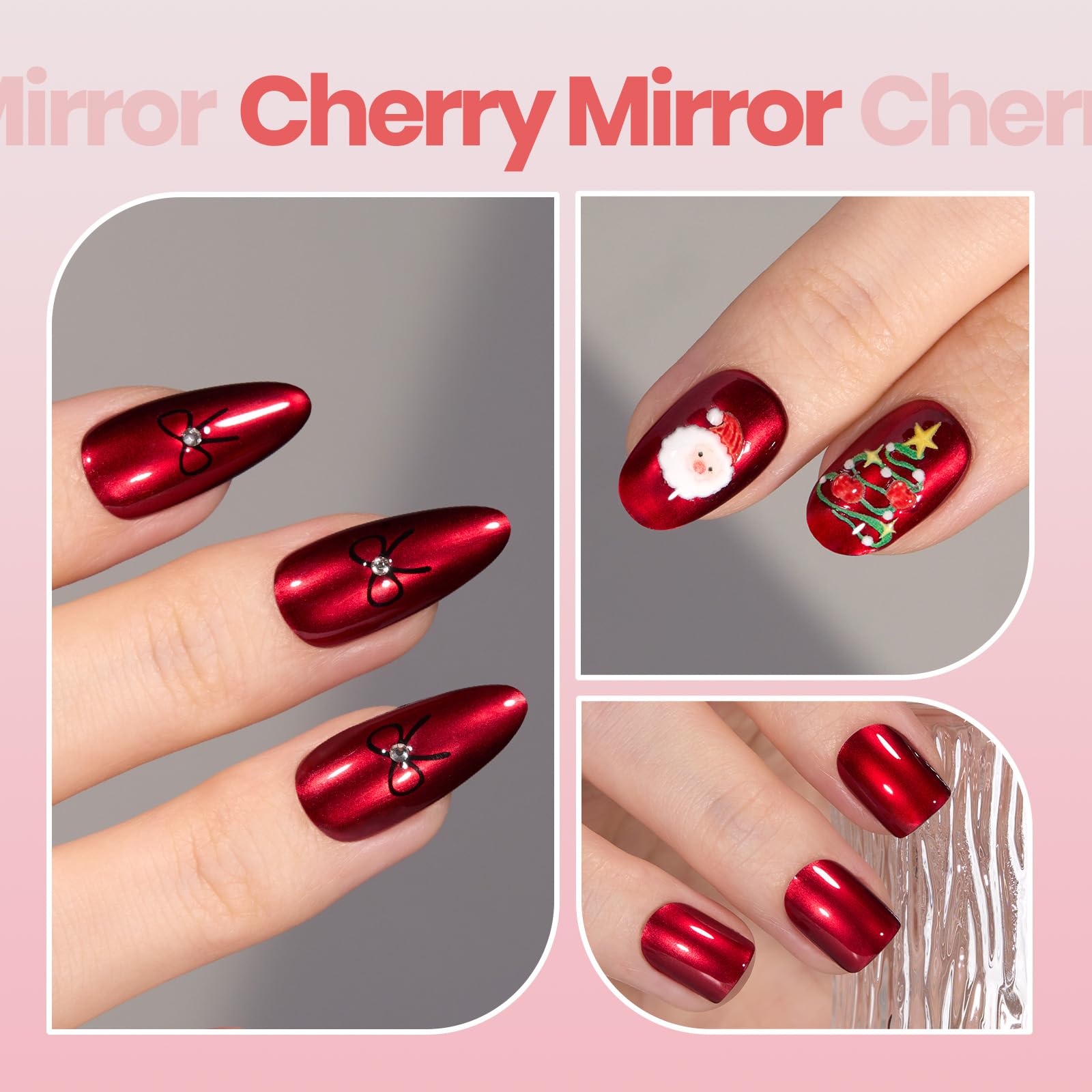 Finition brillante Beetles rouge chrome: look chic pour soirées.