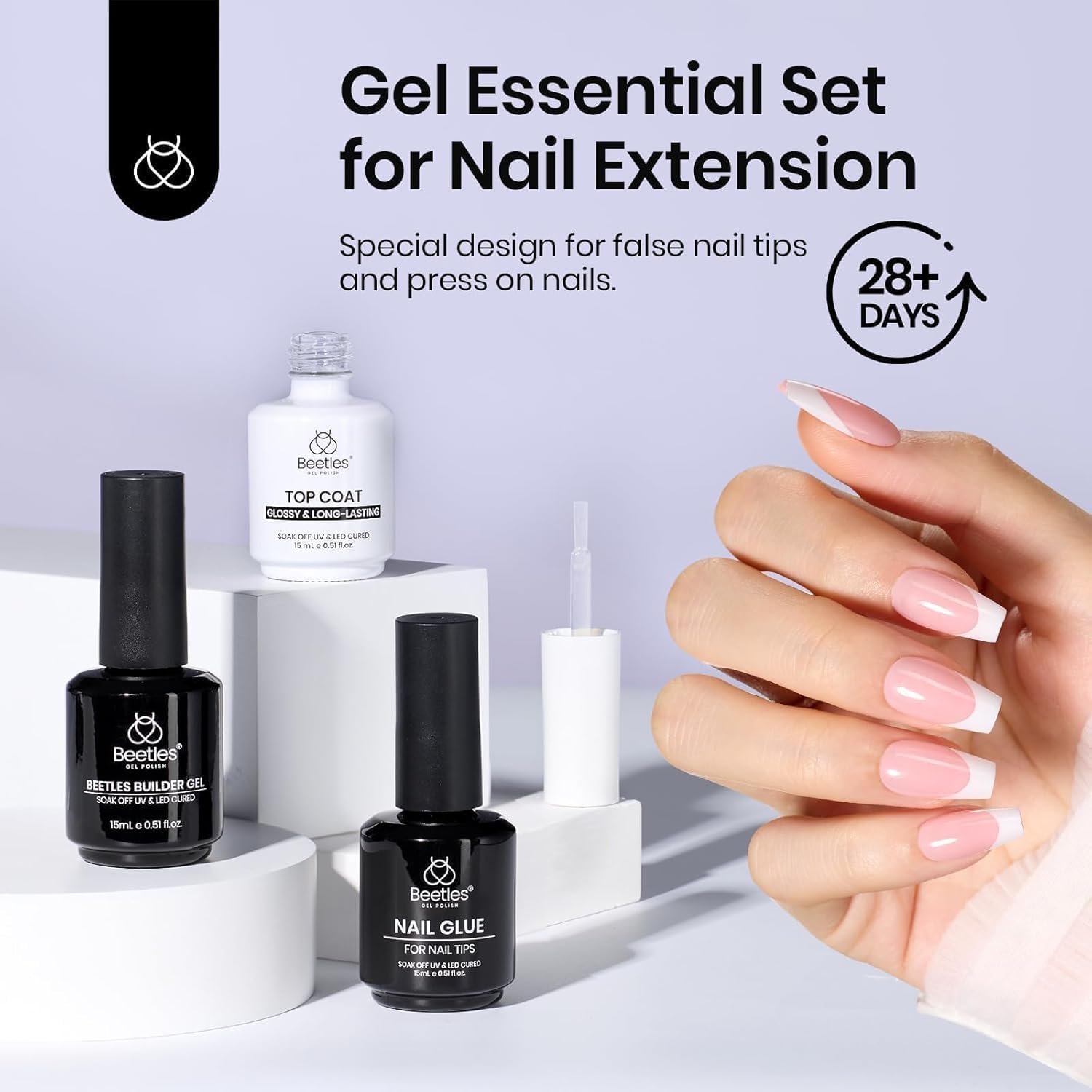 Beetles Gel 9en1 Polyvalence Ongles 15ml – solution tout-en-un pour nail art.