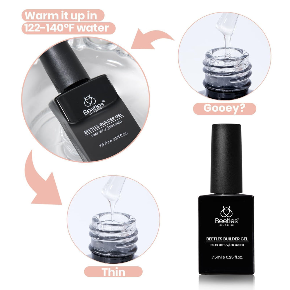 Beetles Gel Polish: gel auto-nivelant, idéal pour débutants.