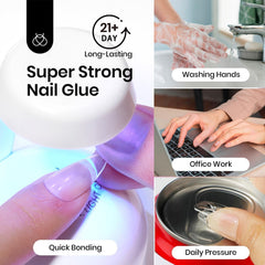 Beetles gel constructeur 8-en-1, auto-nivelant et fortifiant.