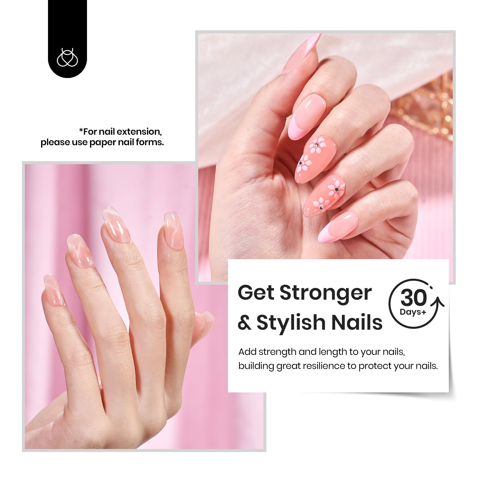 Beetles Gel Builder, longue duree et protection des ongles