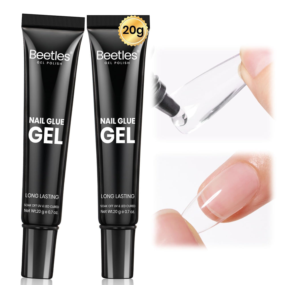 Beetles Gel Colle Ongles – application rapide pour extensions propres et gain de temps.