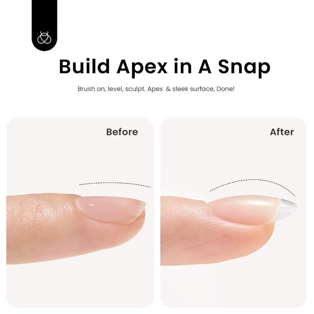 Beetles pinceau double-face pour une application précise et fluide.