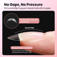 Beetles Gel: application DIY facile avec embouts Curve-EX pour débutants.