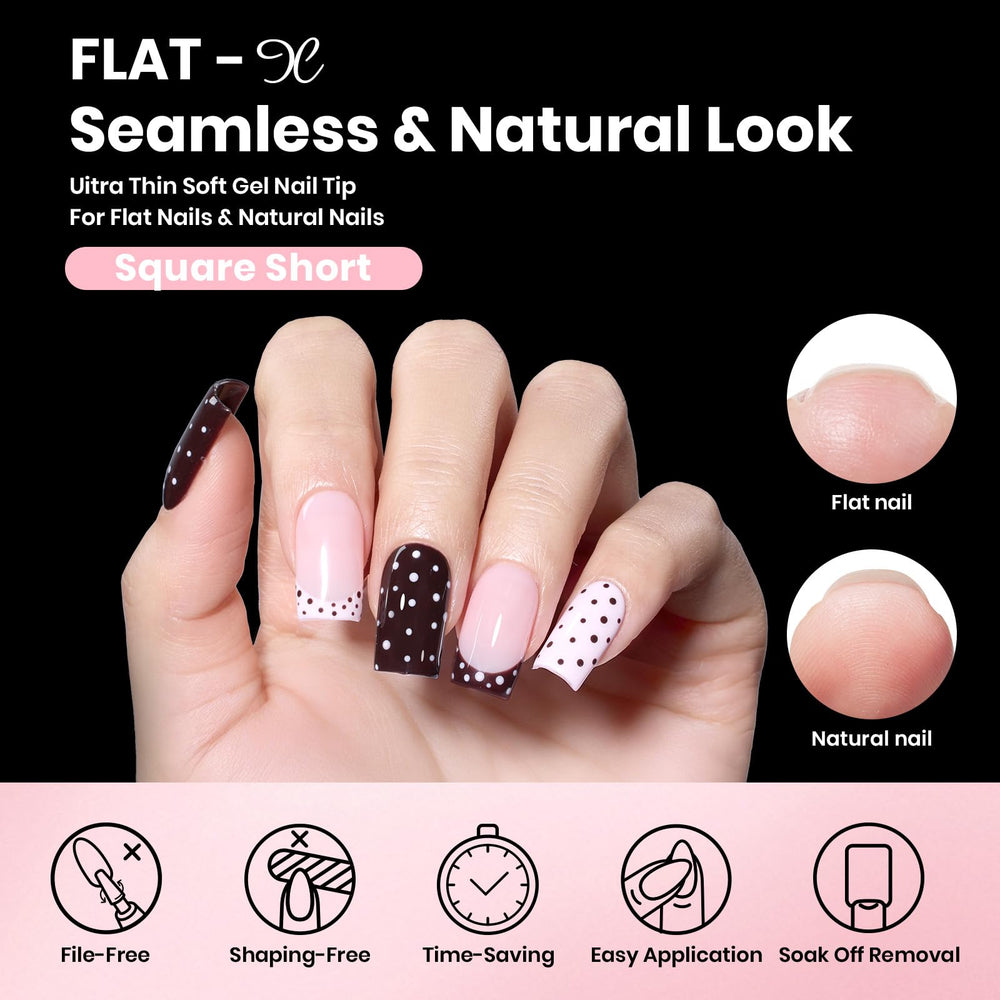 Beetles Gel Nail Kit : base gel et top coat 7,5 ml pour une finition lisse et brillante