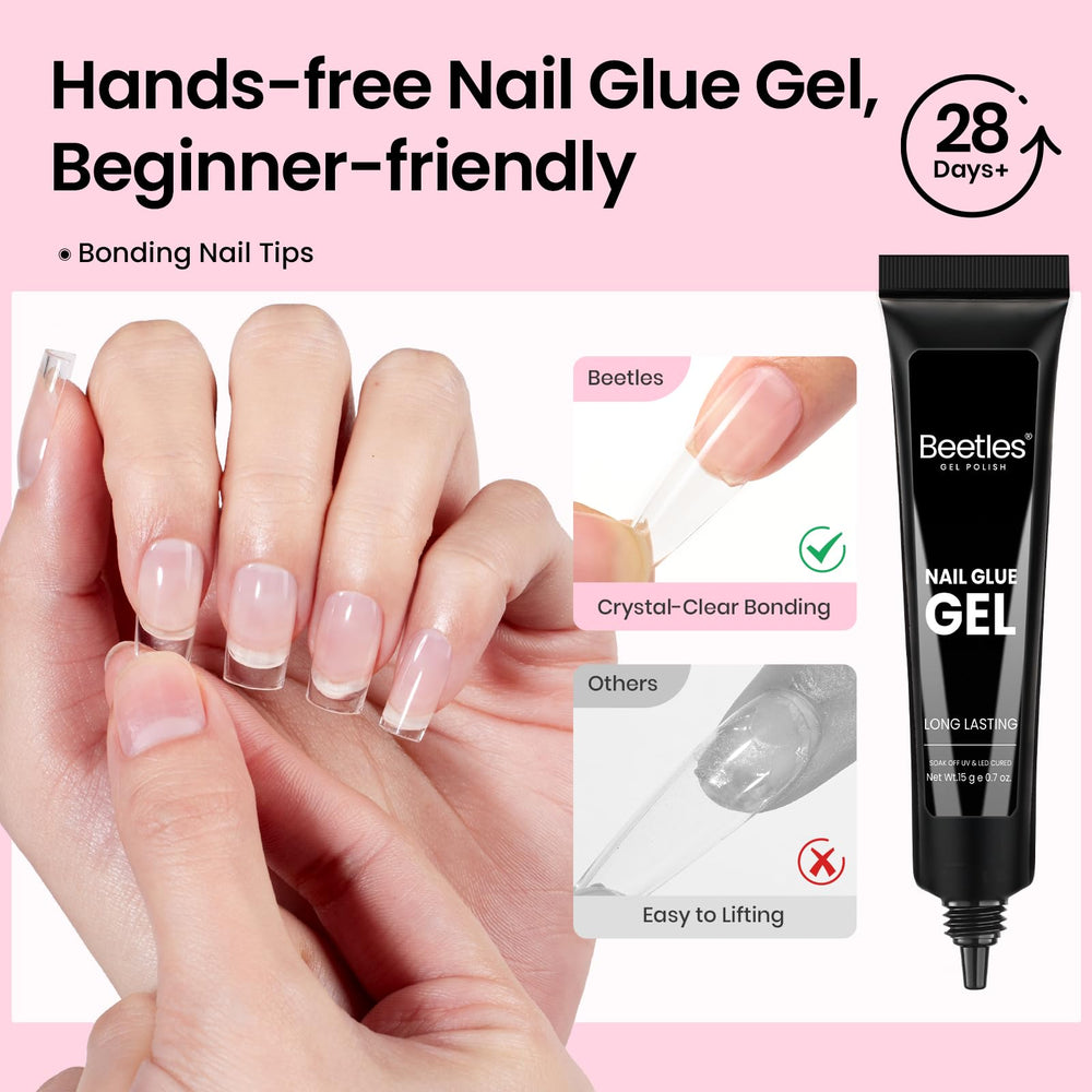 Beetles Gel Nail Kit : lime et pousse-cuticule pour préparation précise