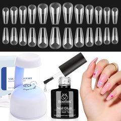 Kit Beetles Gel avec des tips forme cercueil demi-mat prêts à coller