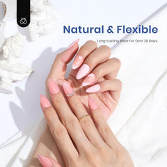 Beetles Gel Nail Kit contenant 504 extensions d’ongles pour une extension précise