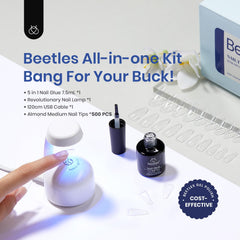 Beetles Gel Nail Kit gel base 7,5 ml application fluide