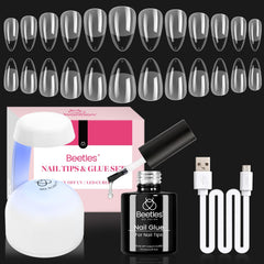 Beetles Gel Nail Kit avec lampe UV-LED portable pour manucure à domicile