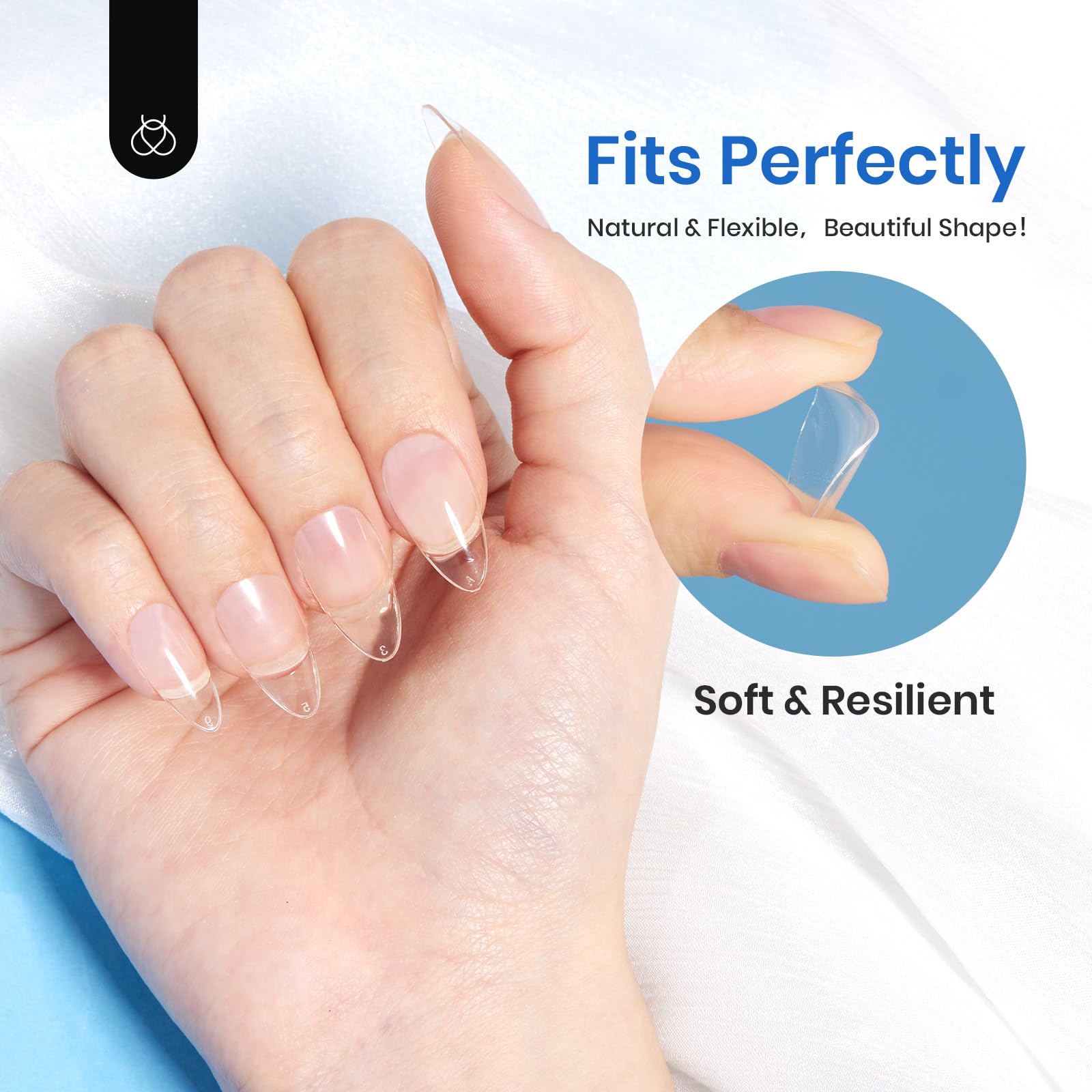Beetles Gel Nail Tips application rapide, gagner du temps en manucure.