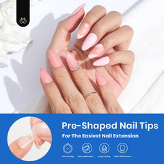 Beetles Gel Nail Tips douze tailles pour un ajustement précis.