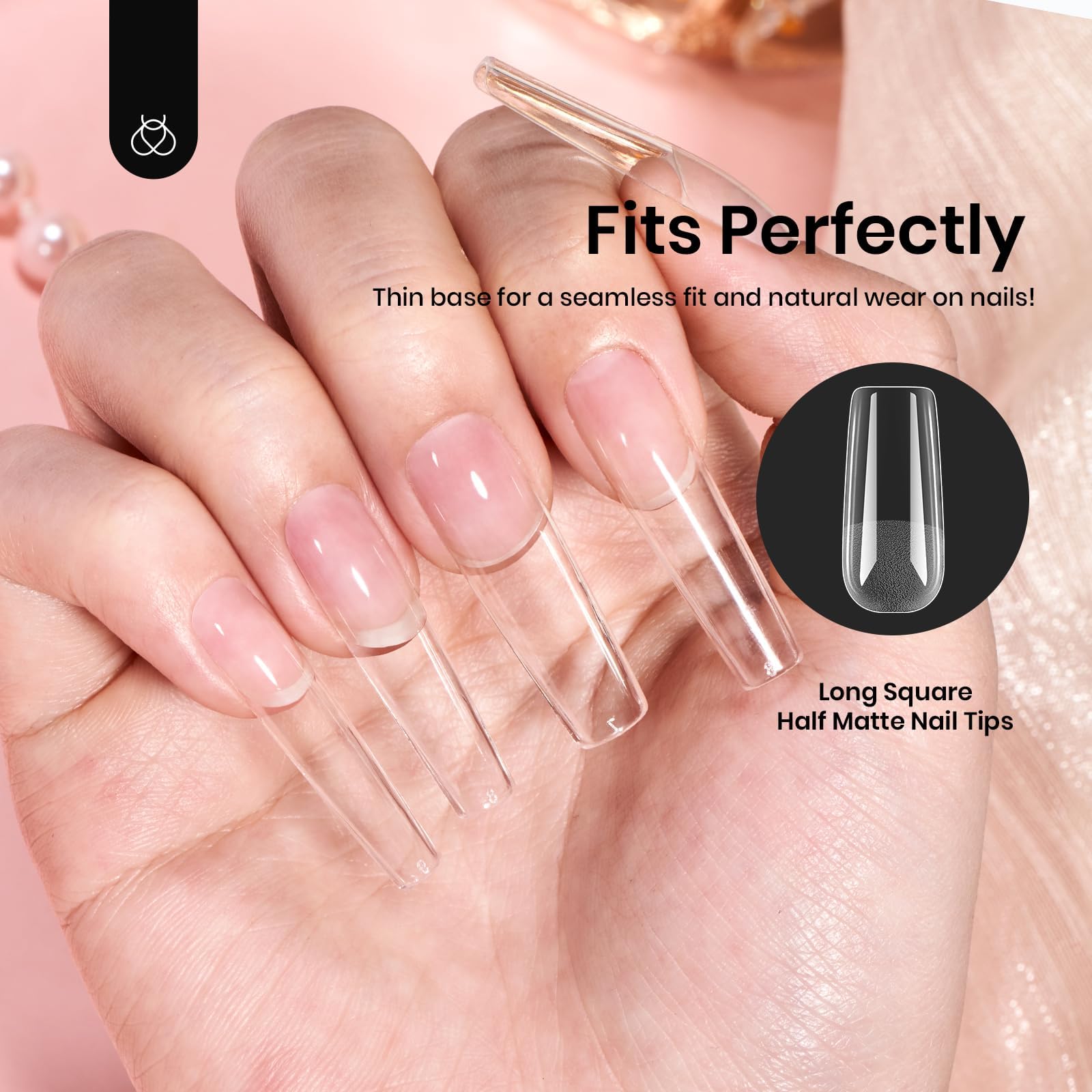 Beetles Gel Nail Tips Etch-X, qualité premium, léger et durable.