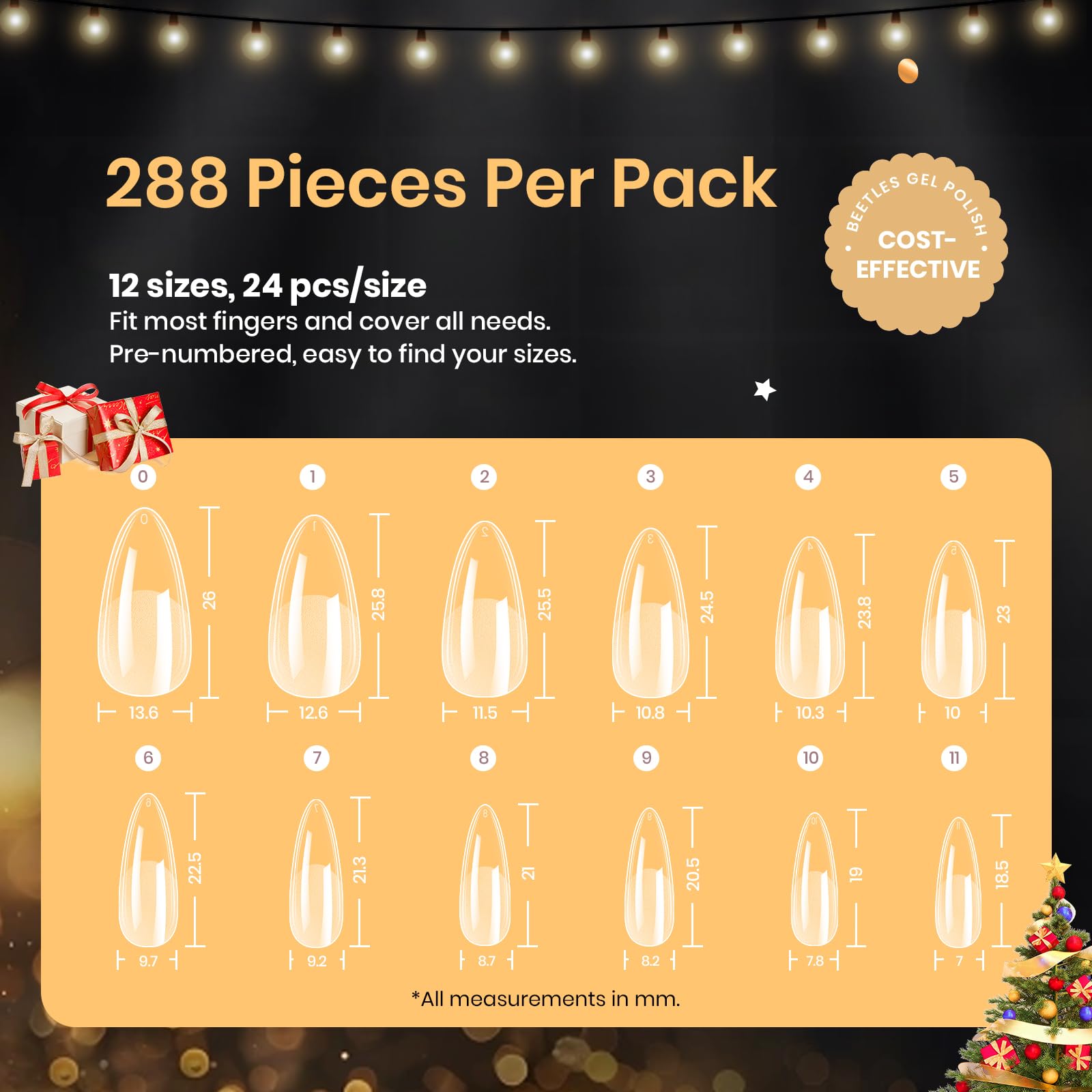 Ongles Beetles PMMA premium offrent durabilité et élégance à chaque pose.