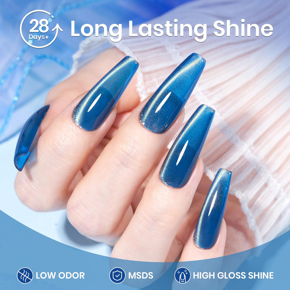 Beetles Gel Polish Bleu, besoin d’une lampe UV/LED pour durcir et finaliser