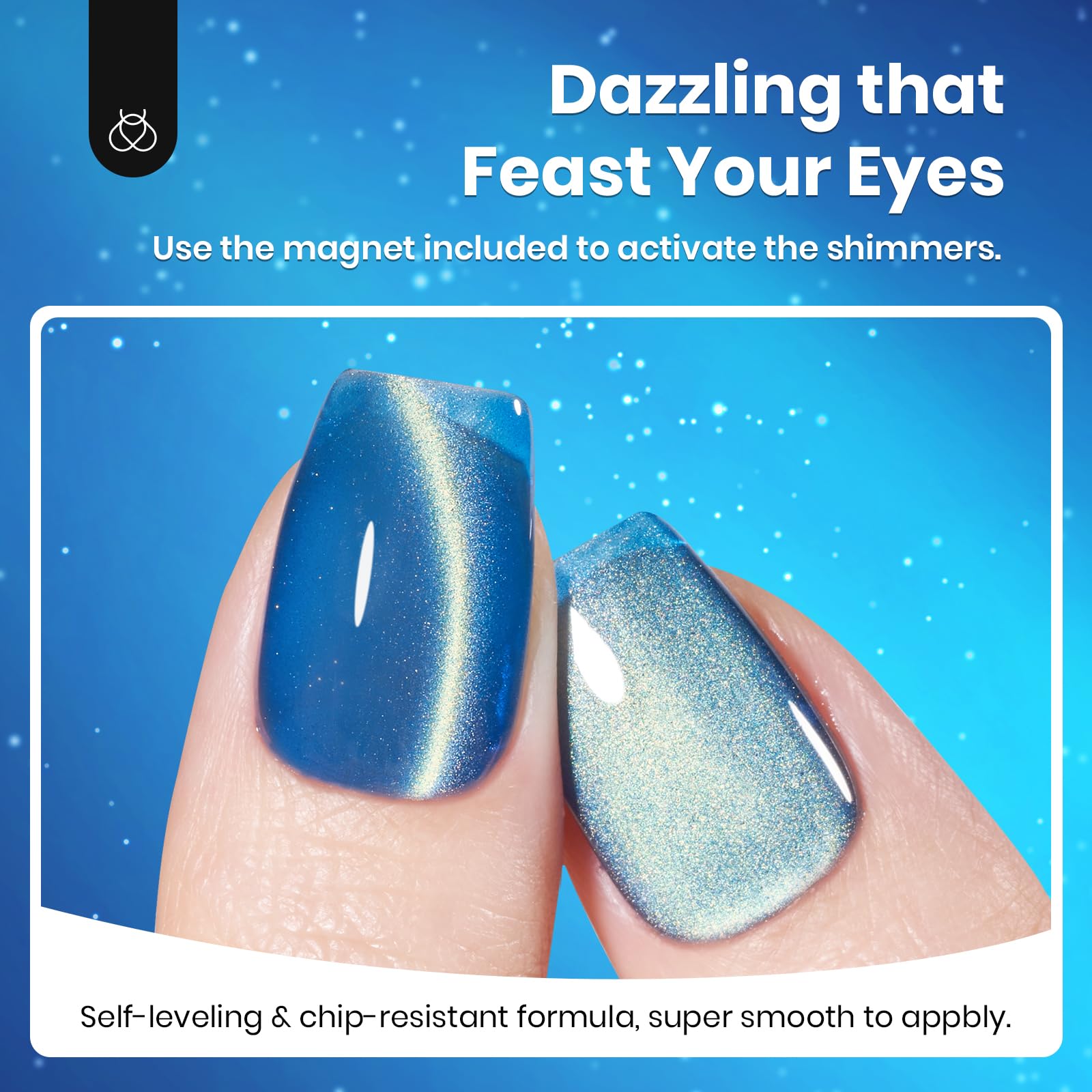 Beetles Gel Polish Bleu, parfaite manucure maison et rapide à réaliser
