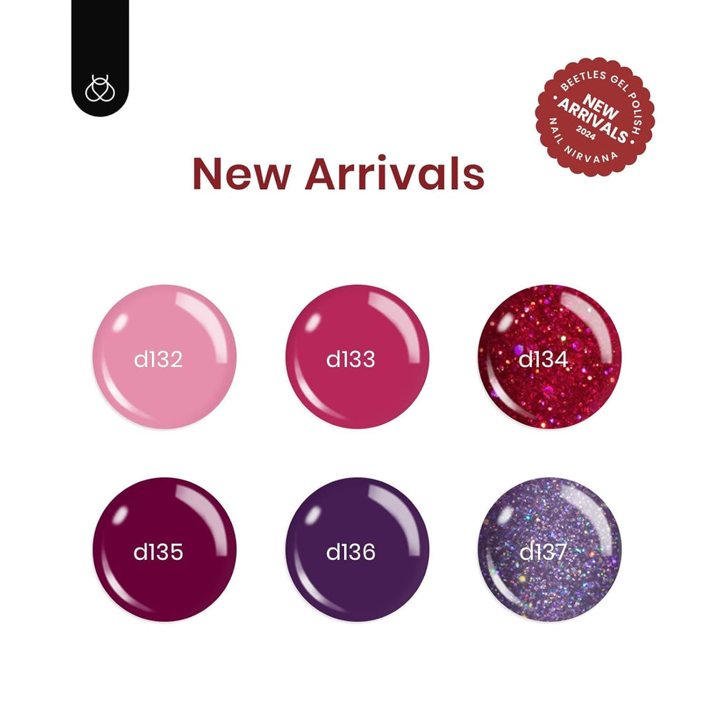 Beetles Gel Polish – palette de couleurs Ruby Sonatas, inspiration tendance