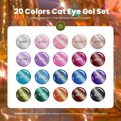 Beetles Gel Polish aimant Cat Eye inclus pour effets personnalisables