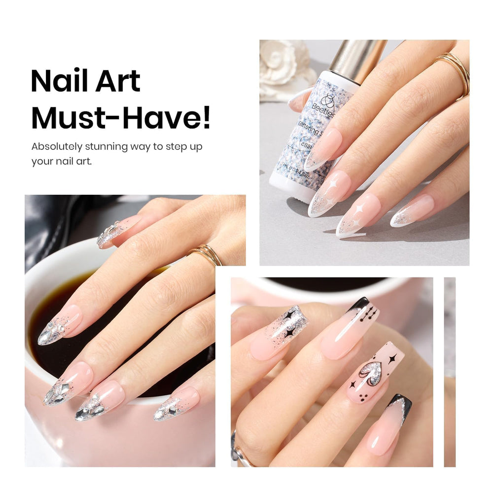 Application en deux couches de Beetles Gel Polish pour couleur riche.