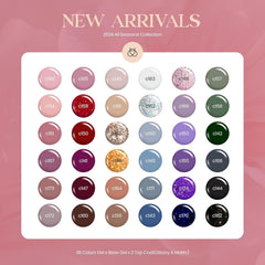 Beetles Gel Polish – base et top coat inclus, finition durable.