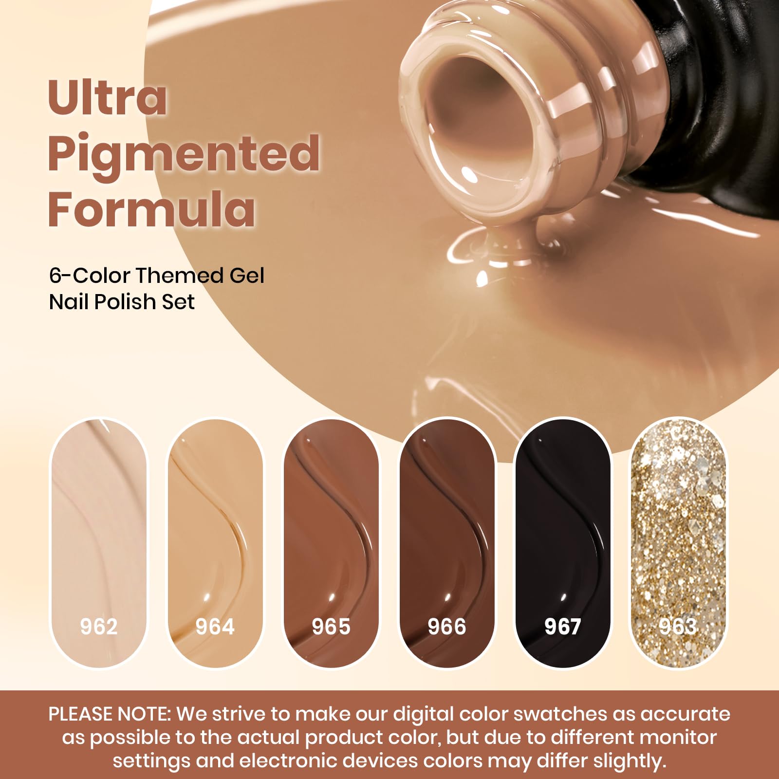 Beetles Gel Polish beige neutre – fini naturel lumineux.
