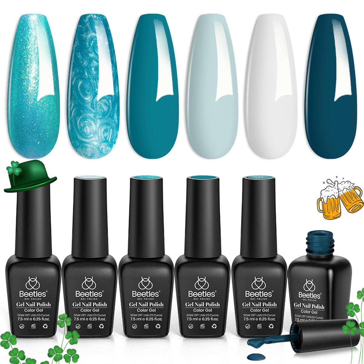 Beetles Gel Polish bleu marine pour une manucure durable et sophistiquée