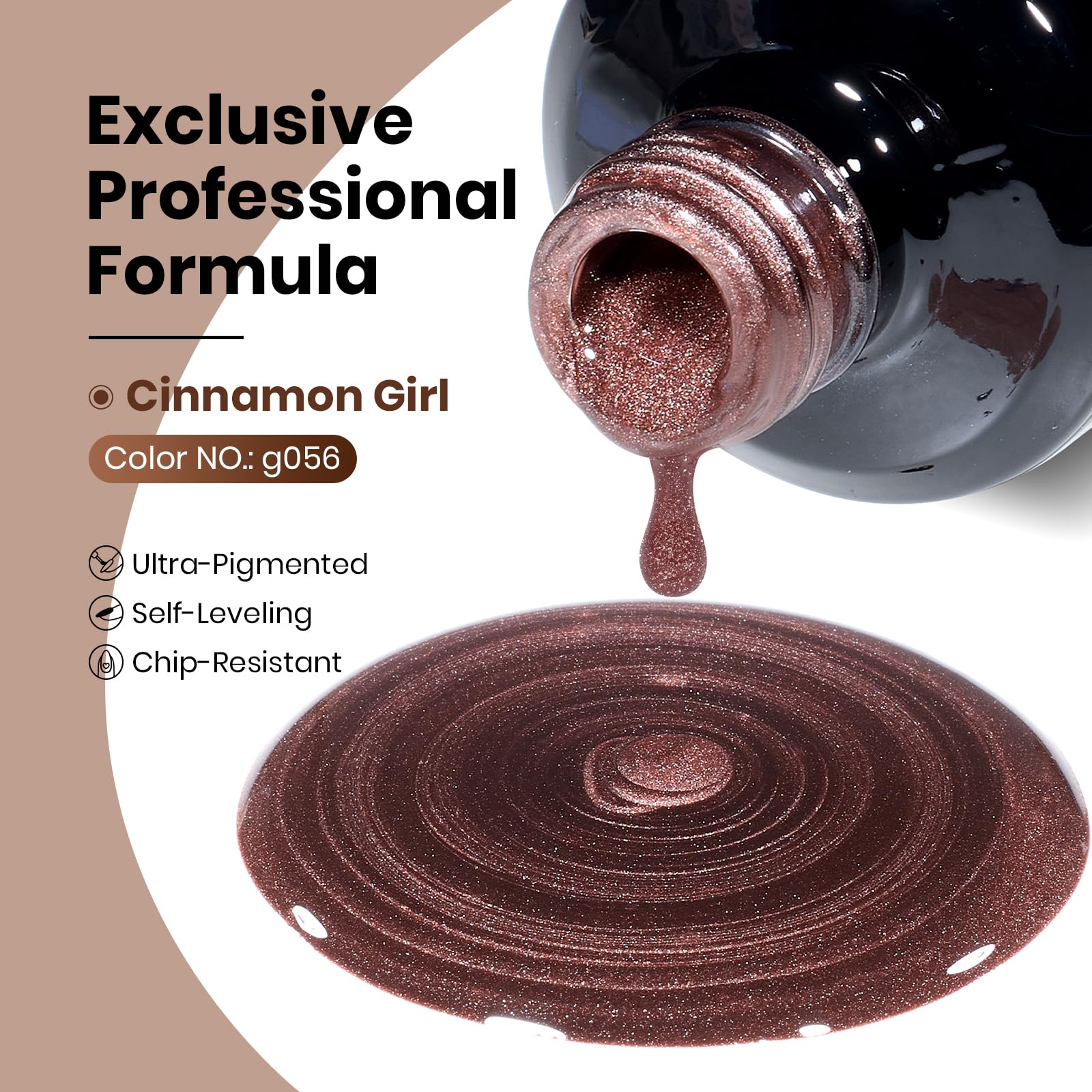 Beetles Gel Polish Cat Eye brun Cinnamon Girl, conseils d’application et astuces pour résultat optimal.