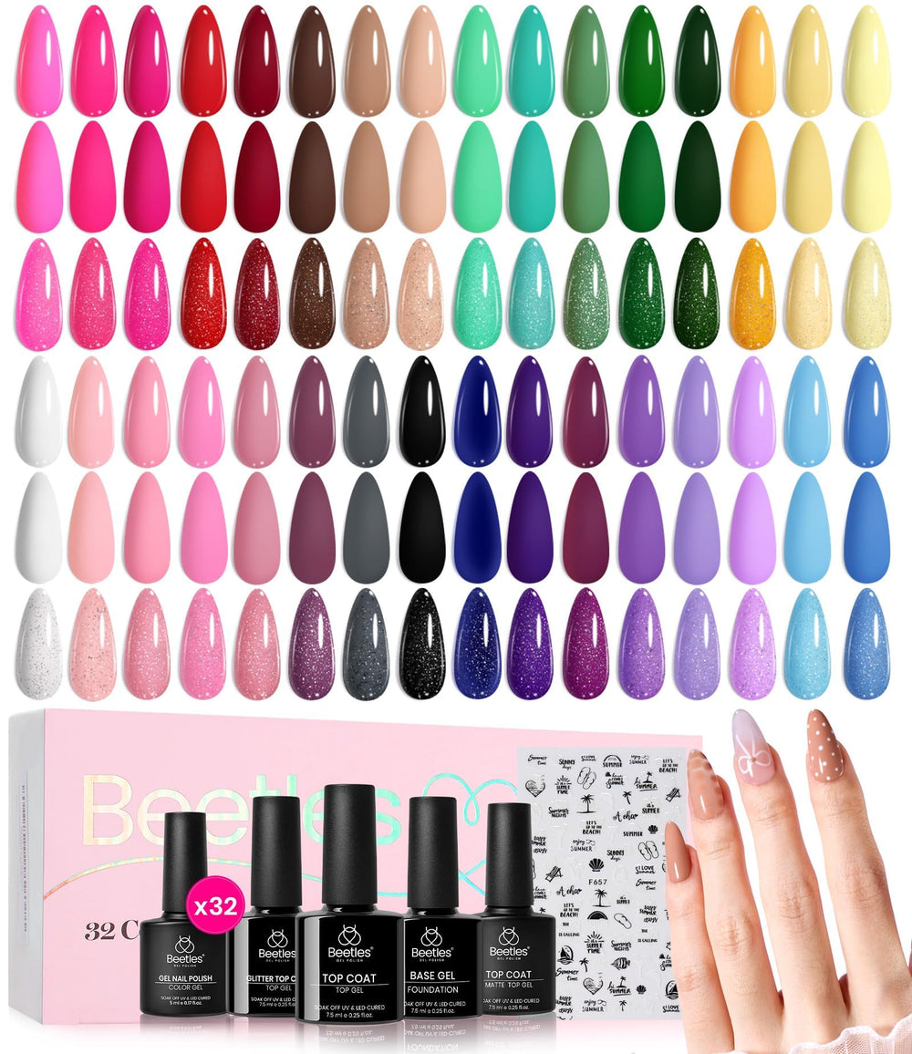 Beetles Gel Polish coffret cadeau élégant et pratique.