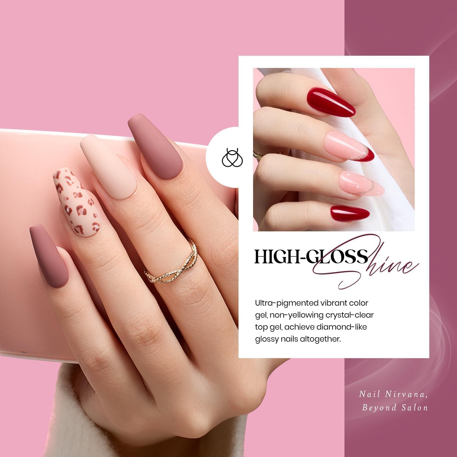 Beetles Gel Polish coffret cadeau pour femmes avec vernis et accessoires