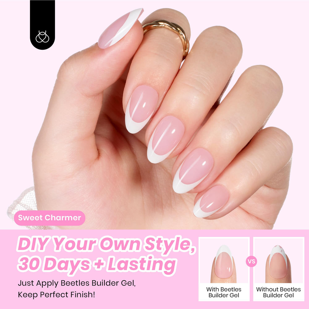 Beetles Gel Polish colle pour ongles et gel de construction pour tenue prolongée.