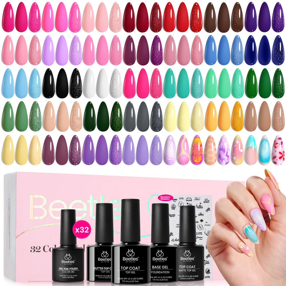 Beetles Gel Polish couleurs pour toutes les saisons, printemps à hiver.