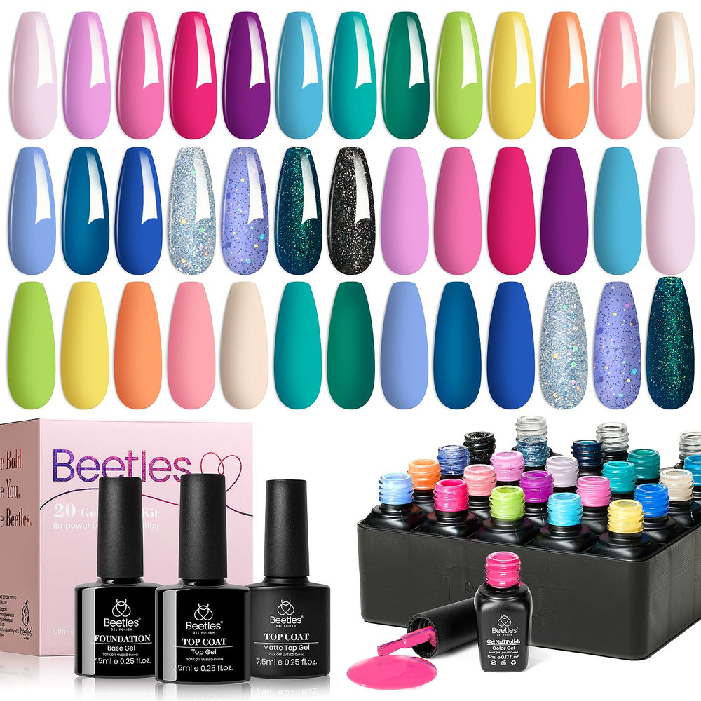 Beetles Gel Polish: coffret prêt à l’emploi pour des looks colorés à domicile