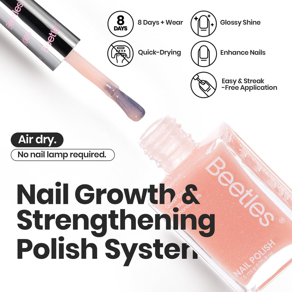 Beetles Gel Polish ensemble neutres: teintes neutres polyvalentes pour jour et soirée.