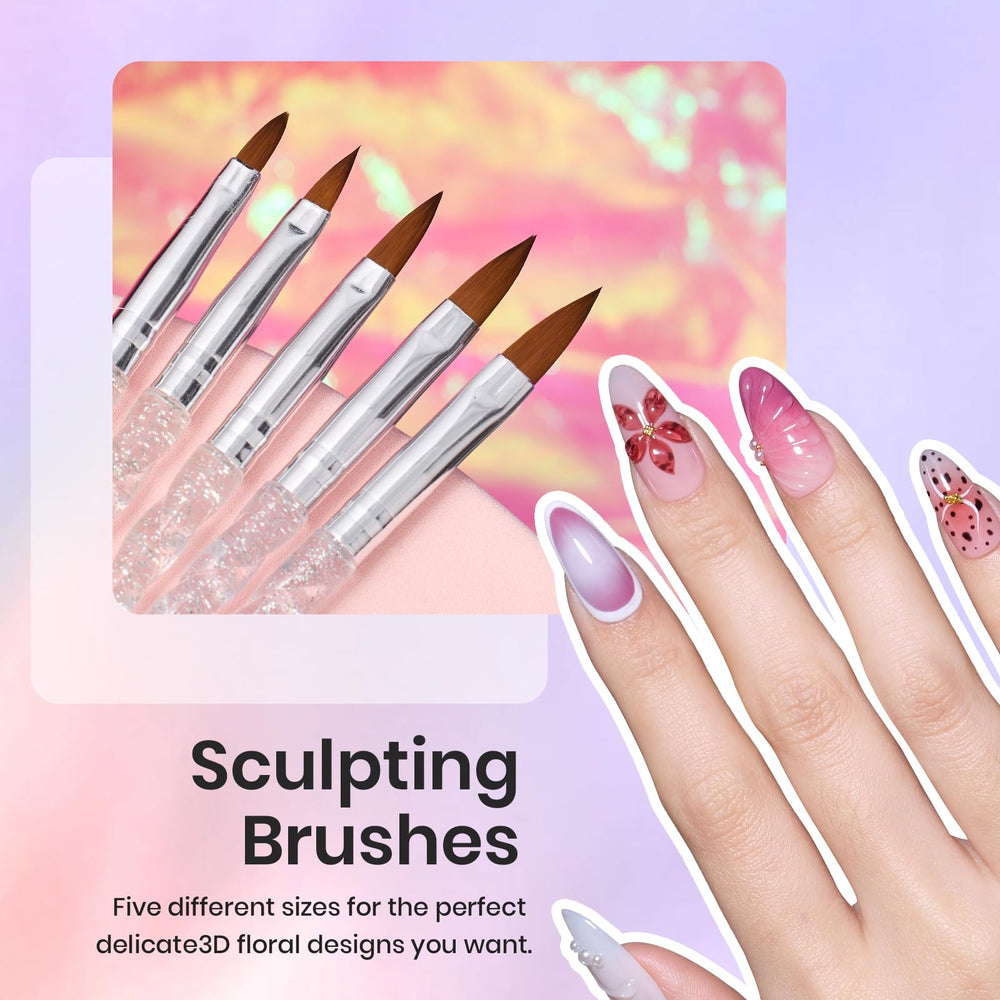 Beetles Gel Polish étui et palette ergonomiques pour rangement pratique