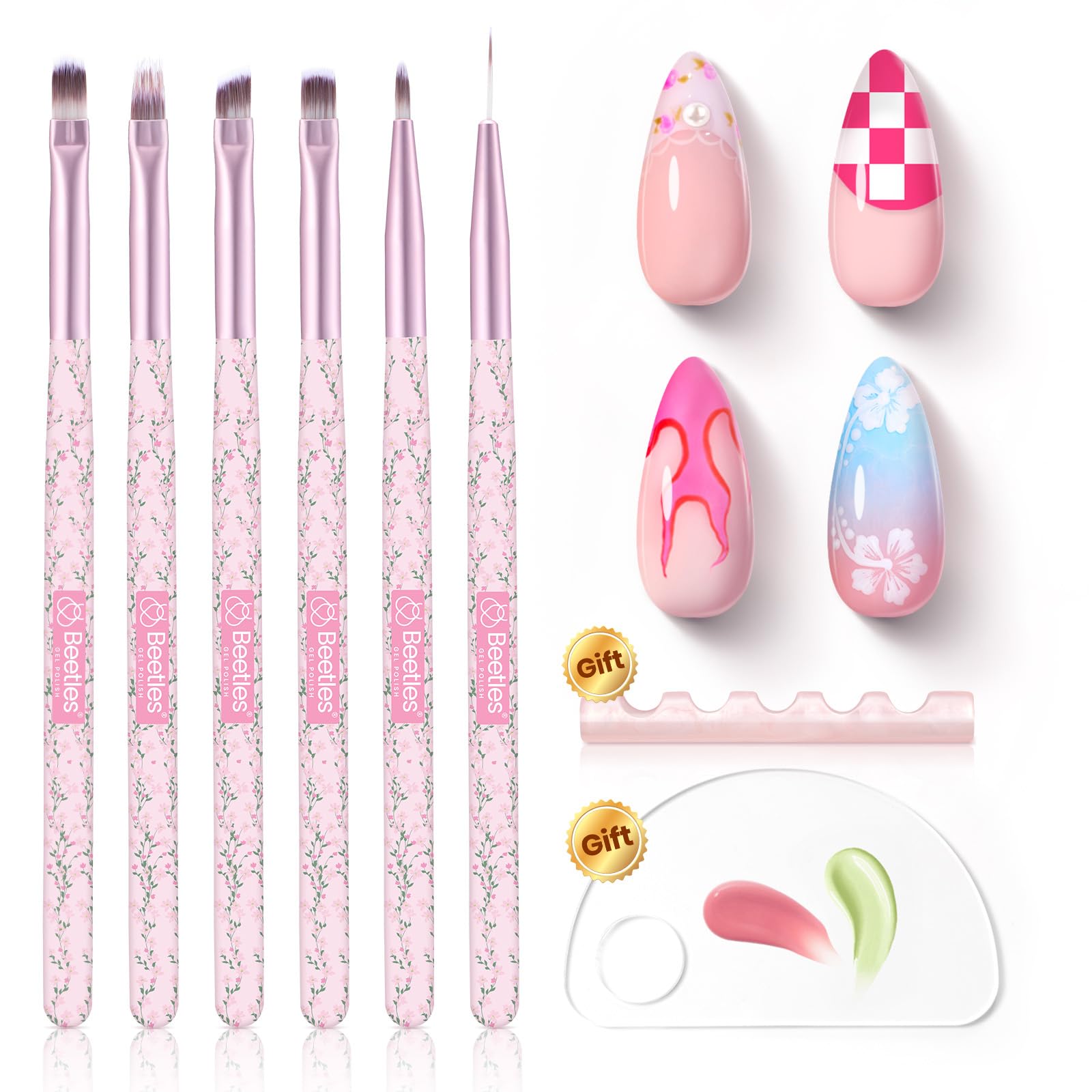 Étui de transport Beetles Gel Polish pour protéger les pinceaux.