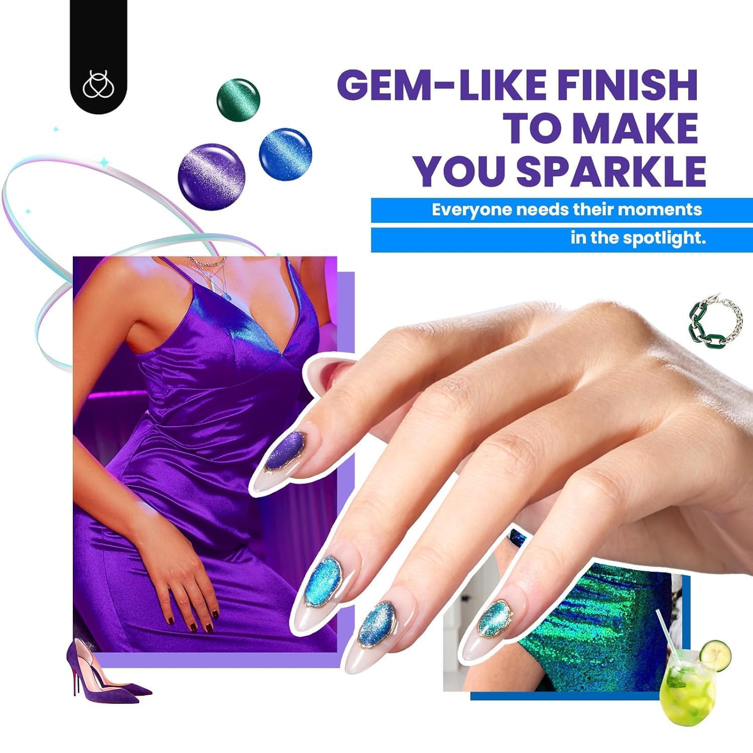 Beetles Gel Polish Glossy Top Coat, brillance longue durée pour chaque manucure