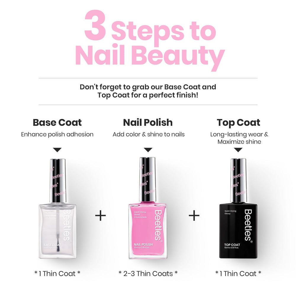 Idée cadeau Beetles Gel Polish Rose, parfait pour femmes et occasions