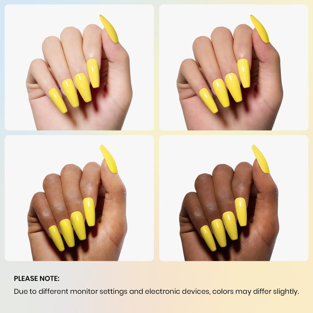 Beetles Gel Polish Canari Jaune – pose sous lampe LED pour durcissement fiable