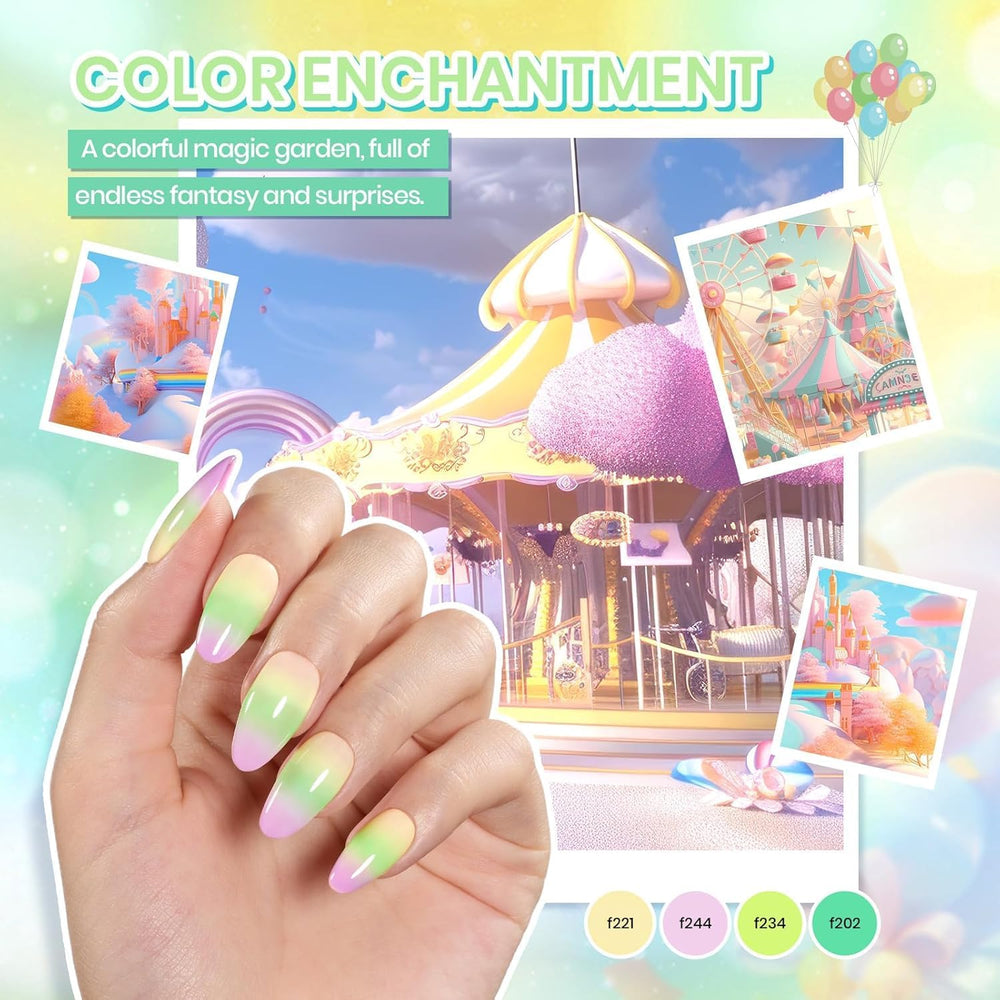 Beetles Gel Polish Kit Consignes d’utilisation claires pour débutants.